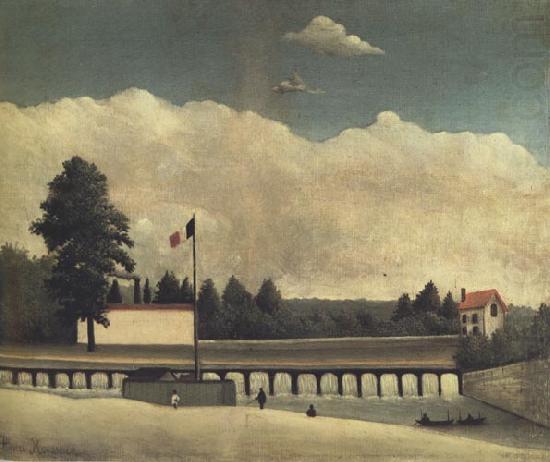 The Tollgate, Henri Rousseau